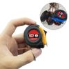 5 Pcs Retractable Mini Tape Measure Keychains with Slide Lock - Pocket Size, Random Color
