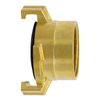 Variosan Geka System plain brass quick coupling female thread
