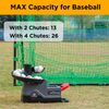 Furlihong Ball Tracks Only for 691BH Baseball & Softball Machine, 1 Pair
