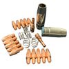 Aluminum MIG Torch Consumable Kit - Compatible w/ Prospot Blue Handle