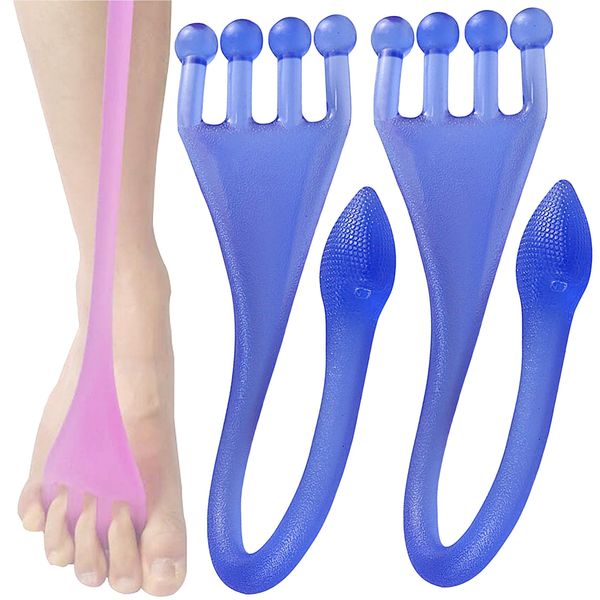 TradeWind Training Tube, Foot Stretch, Toe Arch Exercise, Foot Training, Set of 2 (Blue)