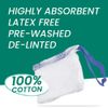 Sterile X-Ray Detectable Lap Sponges, 18in X 18in, 10/Case