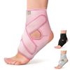 Bracoo FS10 Ankle Supporter, Pink, L/XL