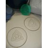 TRINITY TRIQUETRA CELTIC KNOT COOKIE STAMP EMBOSSER MADE IN USA PR4450