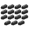 sourcing map 3.5 mm Audio Jack Connector PCB Mount Female Socket 4 Pin PJ-320A 15pcs