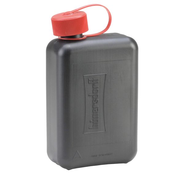 Hunersdorff STANDARD 2L - 2L Black Fuel Bottle 810220 Fuel Tank Paraffin Oil Lantern for Kerosene Stoves and Kerosene Lanterns Camping