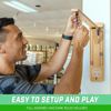 GoSports Hook21 Ring Swing Game -Ring Toss Game with Foldable Arm  - Natural