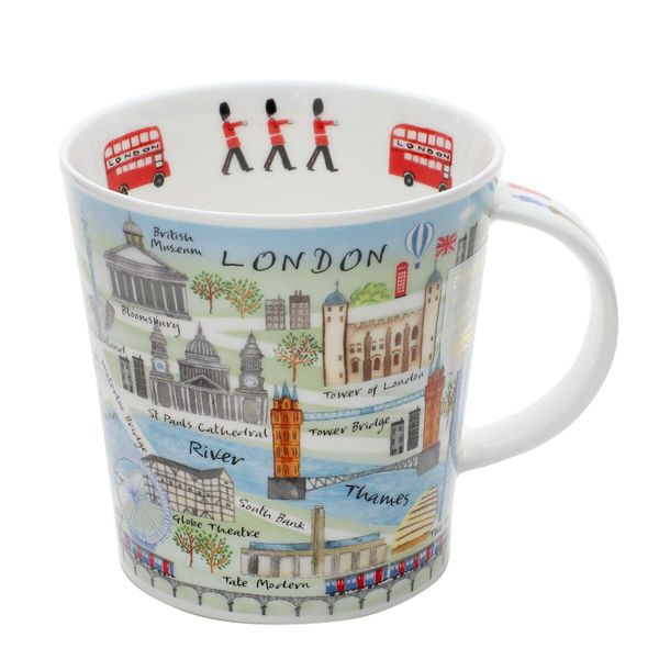 Dunoon Mug CAIRNGORM London Map LONDON MAP