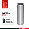 Teng M120630c Deep Bi-Hexagon Socket 30mm 1/2in Square Drive