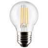 Satco 4-Watt LED E26 Light Bulb, 3000K, 15000 Hour Rating, Dimmable