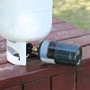 GASPRO Propane Refill Adapter, Fill 1 Pound Bottles from 20lb Tank, Easy to Use, Solid Brass