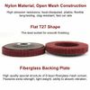 5Pcs 320 Grit Polishing Grinding Buffing Wheel 4.5 Inch Flap Discs Angle Grinder