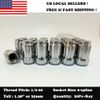 20PC+ SECURE KEY 1/2-20 FOR FORD EXPLORER MUSTAN 1.38'' CHROME 6-SPLINE LUG NUTS