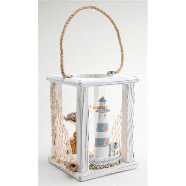 HS Nautical Lighthouse Candle Holder