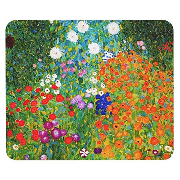 Gustav Klimt Farmhouse Garden Mouse Pad Photopad (E)