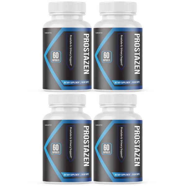 Prostazen Pills to Support Healthy Prostate Functions - 4 Bottles