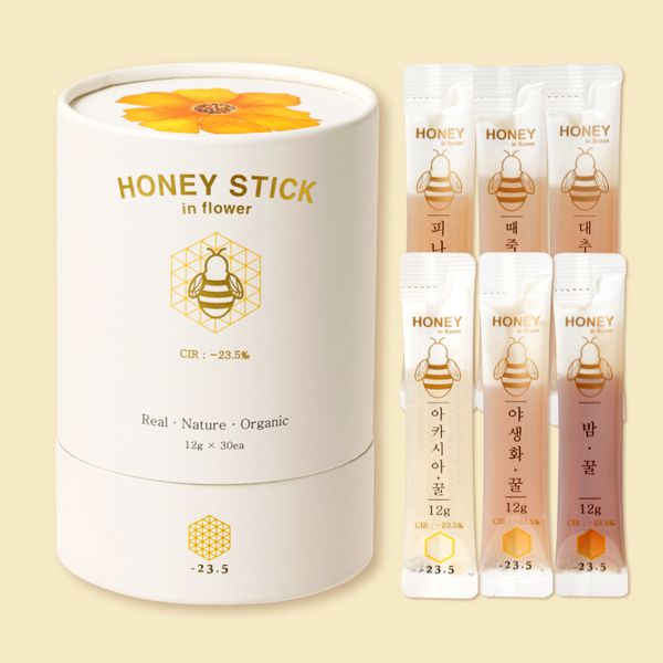 -23.5 Honey Stick Stick Honey 30 Packets 100% Domestic Natural Honey Acacia Honey Wildflower Honey Miscellaneous Honey Chestnut Honey Jujube Tree Honey Blood Tree Honey Dwarf Honey 500)