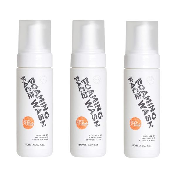 31st State Foaming Acne Face Wash For Teenage Boys. Gluten Free and Vegan Acne Treatment for Teenagers, Paraben Free Skincare Set, 3 Pack (3 x 150 ml)