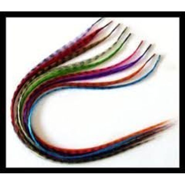 10 Synthetic Hair Extension 16" includes 10 Silicone Micro Beads