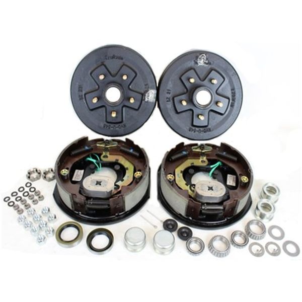 Southwest Wheel 3,500 lbs. Trailer Axle Electric Brake Kit 5-5" Bolt Circle