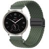 GIOPUEY Strap Compatible with Amazfit Active 2, Flexible Nylon Braided Strap Replacement [Unisex] - Green