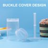 BESTONZON 10pcs Cake Pop Push Ups Push Pop Containers Clear Push Pops with Lids Pushable Cake Holders