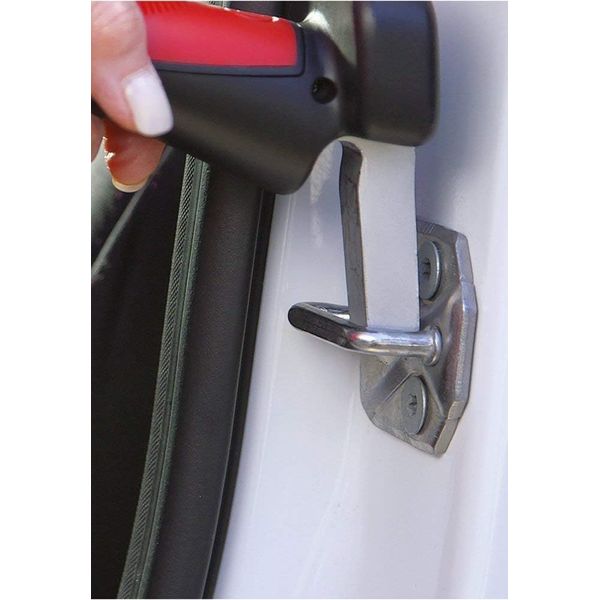 Car Handle Mobility Aid Portable Grab Bar Assist Handle with Built in LED Flashlight Seatbelt Cutter and Window Breaker