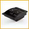 Partuto Universal 10 Pin Dual Rows Electric Power Window Master Switch DC 12V for Car Replacement