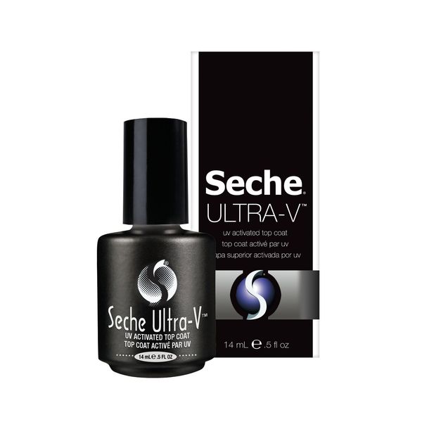 Seche Seche ultra-v uv top coat .5 Ounce ., 0.5 Fl Ounce