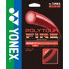 Yonex PTGF120 Solid Tennis Strings, Poly-Tour Fire, 120 (1.20mm), Red