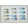 12 Damsel Nymph Fishing Flies (All Mixed)