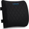 Lumbar Support Pillow for Office Chair & Car Memory Foam with Adjustable Straps
