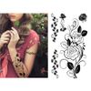 Supperb® Mix Flower Temporary Tattoos / 6-pack multi-colored