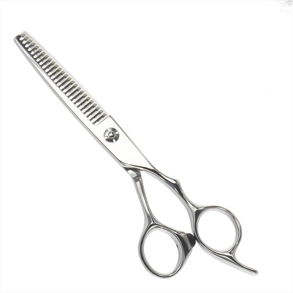 AOLANDUO 6 Inch Prime Textured Scissors Thin High End Japanese Aichi Steel Handmade Hair Cutting Scissors Razor Edge/Offset Design/Ergonomic/Light Weight for Barbers