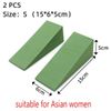Squat Board Wedge Platform Ankle Ramp Balance Heel Brace Squat Wedge Yoga Stretch Slant Boards Eva Yoga Blocks Slant Board Feet, Black 50x15x5cm, Black 50x15x5cm