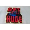 GET HUGE, Skateboard Sticker, LARGE, 5-1/2" X  4-1/4"