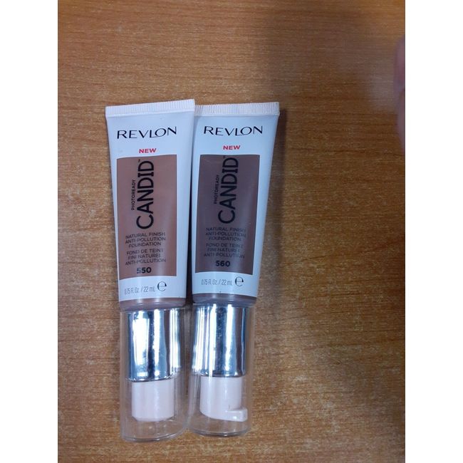 2 Shades of Revlon Photoready Candid Natural Finish Foundation  -(C147)