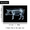 Animal X-Ray Set, Educational Science Kit, Light Table Accessory for Children (Farm Animals)