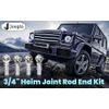3/4" Rod End Heim Joint Kit Right & Left Hand Thread 750" Chromoly Panhard Rod