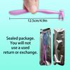 YaPoola Design Reusable NO-Waste Dental Floss Handle 2 Counts for Adults and Kids Teeth Cleaning Interdental Brush Unflavored Floss Picks Colorful floas Holder Flosser