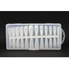 Clear Long Length Coffin Shape Press On Nails Multiple Sets 480pcs