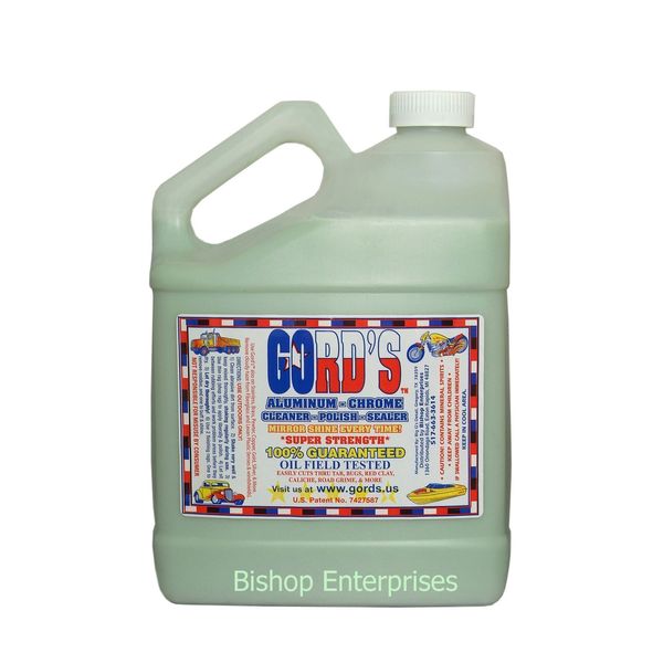 Aluminum,Chrome,Stainless,Cleaner-Polish-Sealer. 1-Gal.