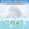 6-Pack LT-117C HEPA Filter Replacement: for KMM Handheld Car Vacuum Cleaner