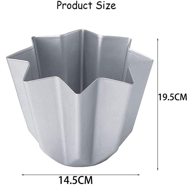 Aluminium Kitchen Accessories Bakeware, Non-stick Pandoro Mold