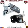 Set of 2 Front Door Hinges Left  Driver or Passenger Right  Side Upper Pair For