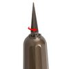 Metallic Bronze Plastic Cemetery Vase, 2-Pack