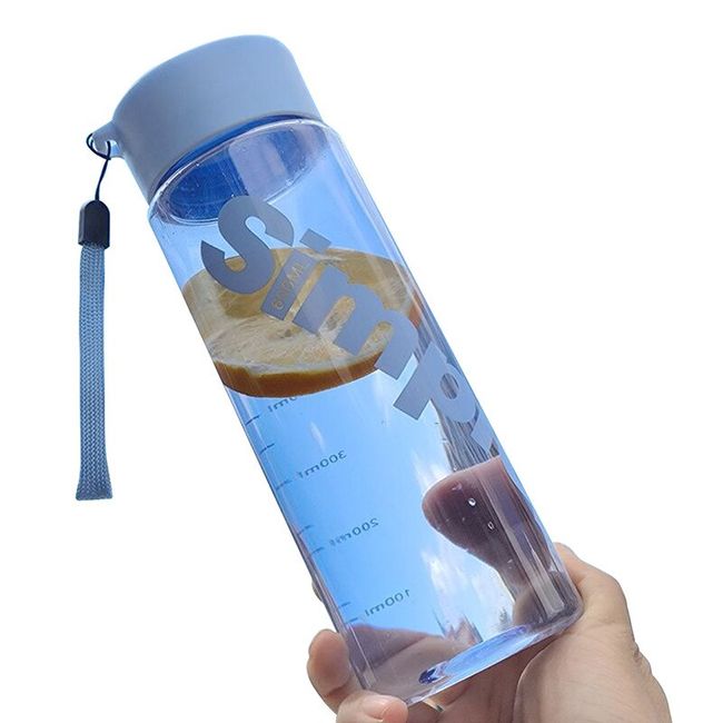 2 Liter Fitness Sports Bottle Plastic Large Capacity Water Bottle with  Straw Girl Outdoor Climbing Drink Bottle Kettle BPA free