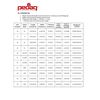 pedag Bamboo Deo Insole, Handmade in Germany, Made from Bamboo-Derived Terry, Ultra Thin and Durable, Ideal for Sockless Wear, Washable, US M10 / EU 43