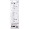 Hardware Essentials 851562 Utility Door Pull Zinc 7-3/4"