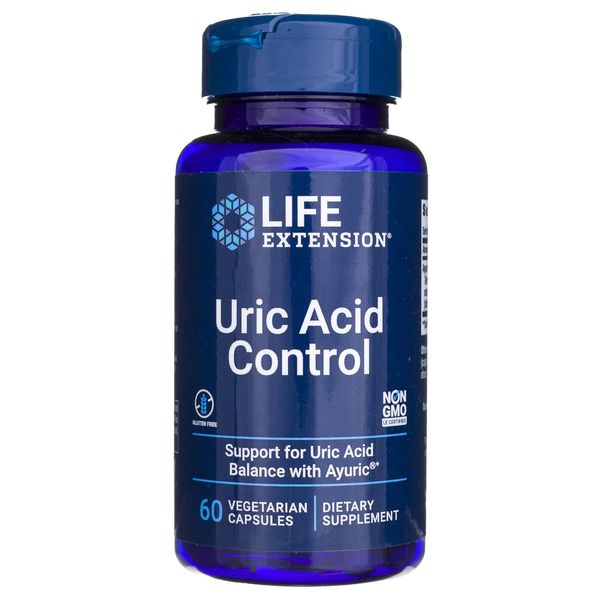 Life Extension Uric Acid Control, 60 Capsules-